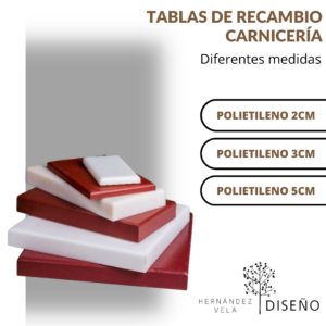 05. TABLAS DE POLIETLENO RECAMBIO 5CM