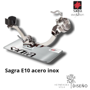 07. SAGRA E10+BASE ACERO INOX
